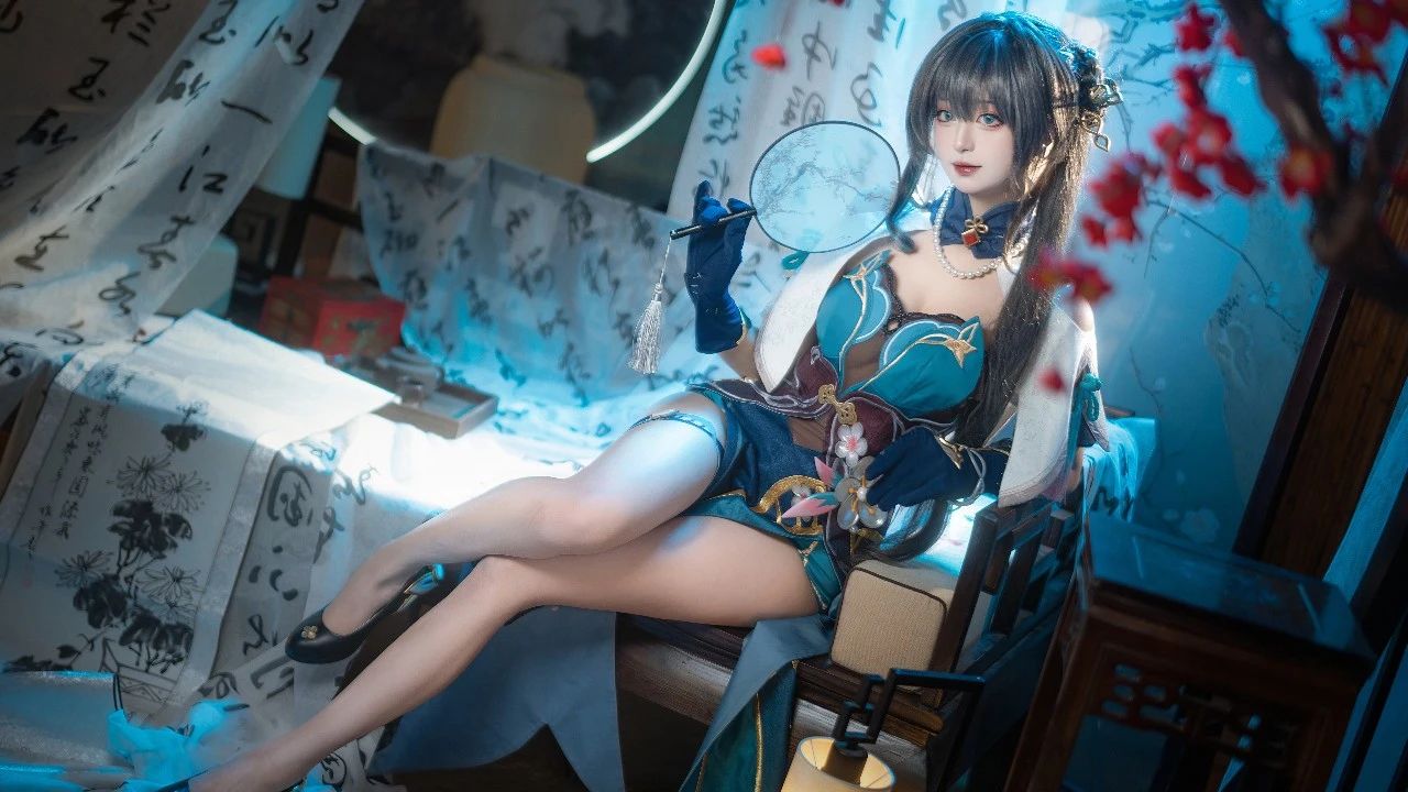 【cos·阮梅】你听梅花开了，白如凝脂
