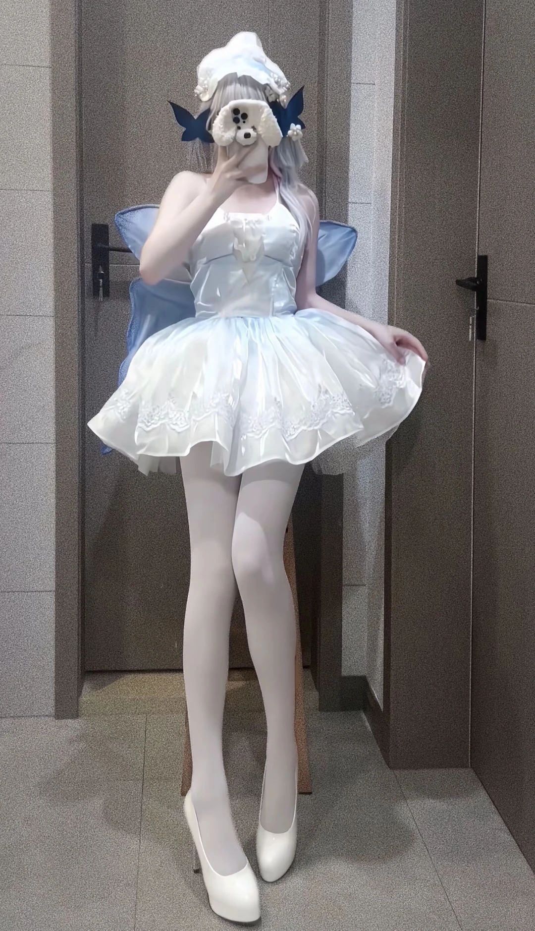 原神cos：黑丝+制服，甘雨秘书太合适了！邪魅雷神胡桃反差真大，婚纱刻晴神子让人狂喜！