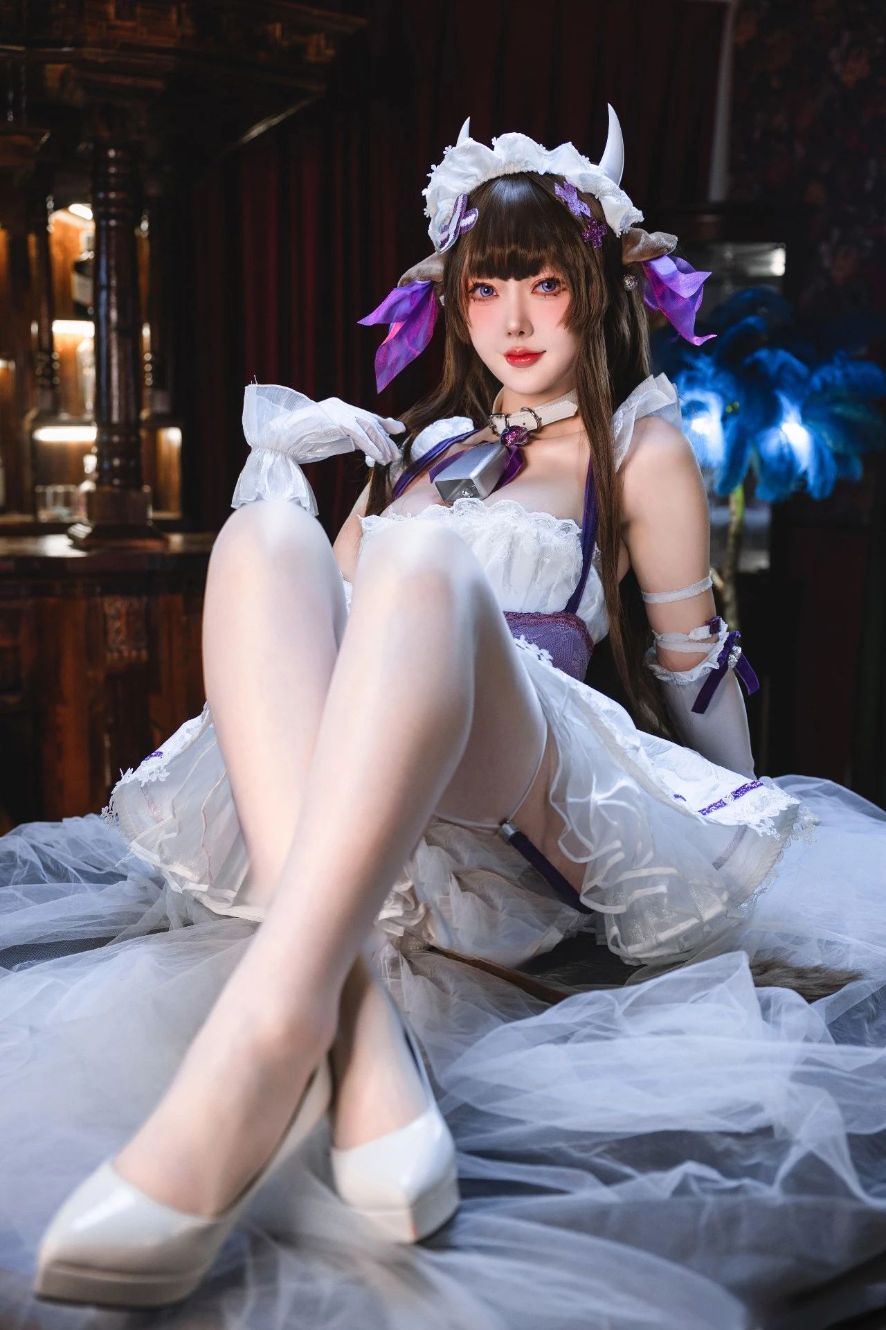 【cos】肆无忌惮 丝滑Q弹 牛牛女仆是懂得如何拿捏