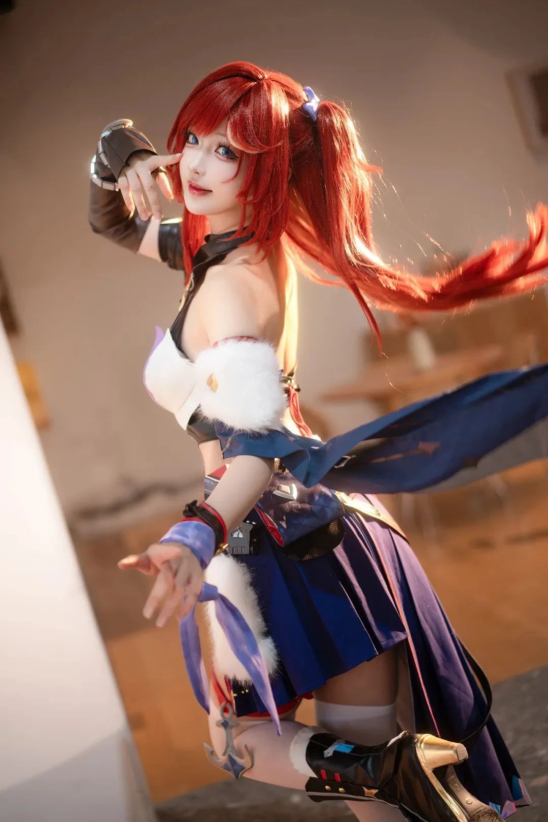 【cos】崩坏3#希娜狄雅 过往未知的神秘美少女 这还原度和颜值真的太绝了
