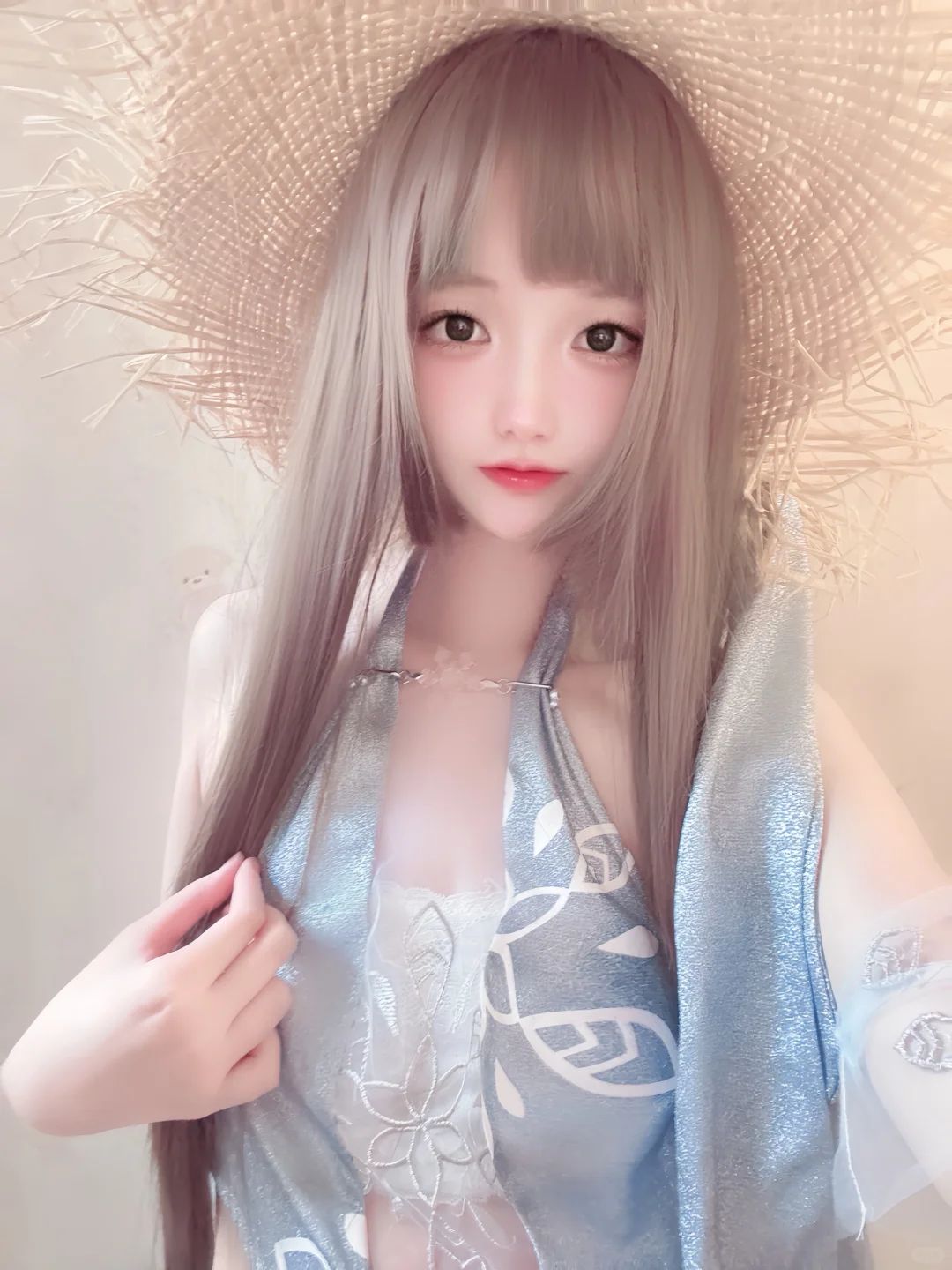 cos：清凉装顾清寒 黑丝大长腿希露瓦