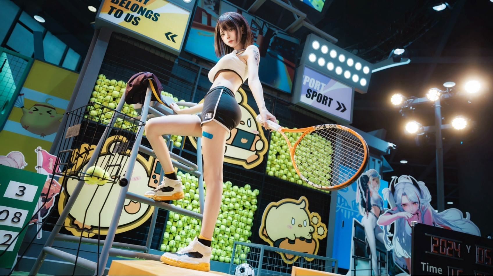 【cos】美腿纤细 身段优雅 眼神撩人 #碧蓝航线 #巴尔的摩cos