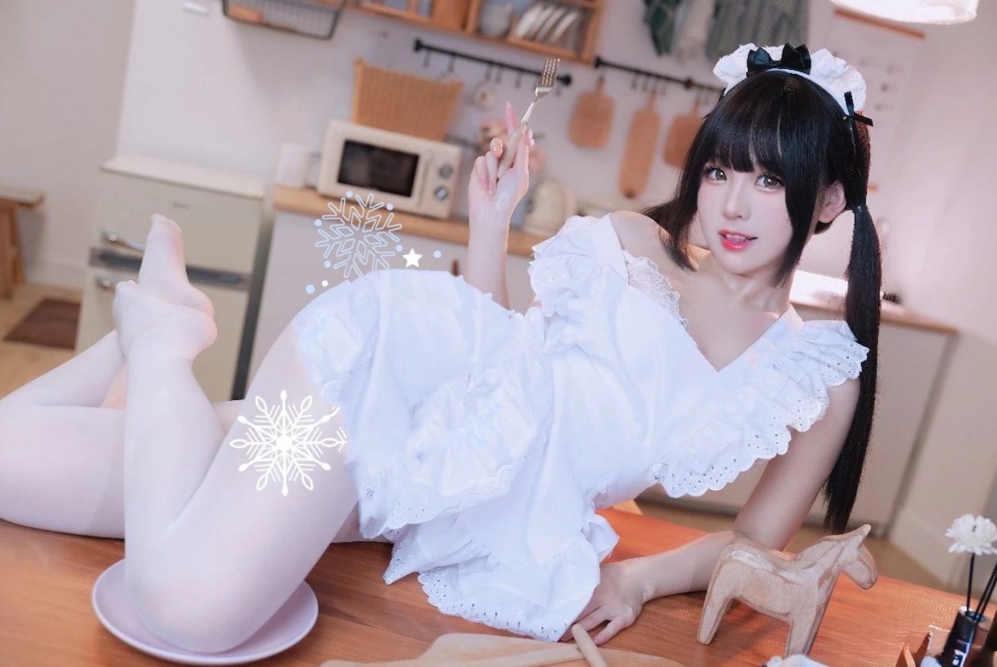 【cos】超顶女仆 反差魅魔