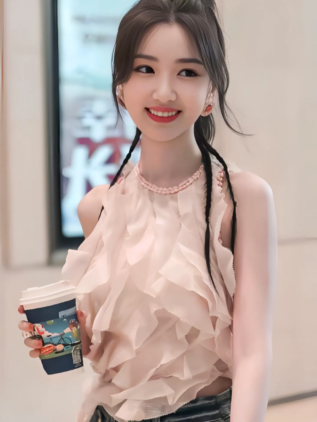 毛晓彤美图精选 | 甜美天花板，央视认证的美貌！