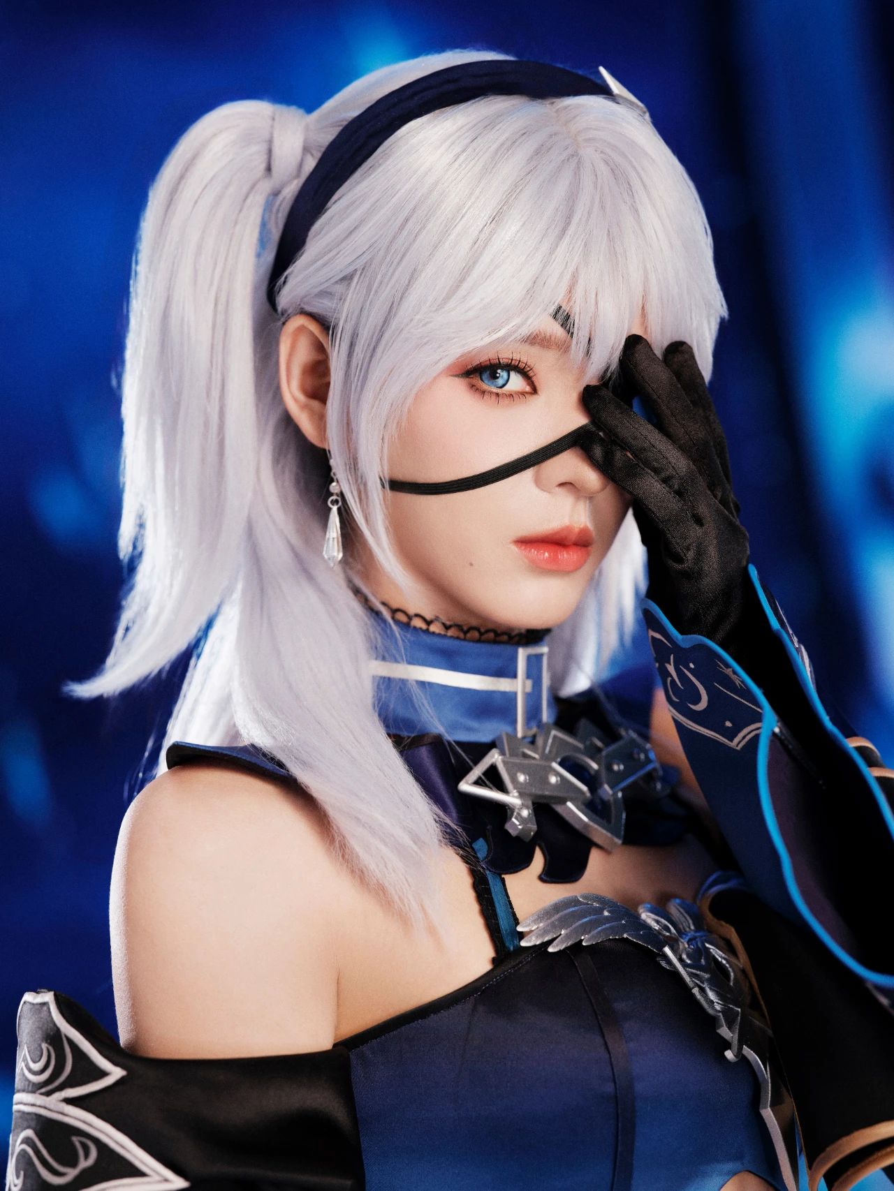张予曦COS《和平精英》双生女神，双生幻境绝美登场！